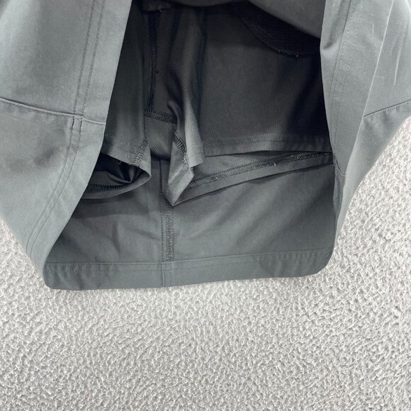 Eddie Bauer Womens Skort Skirt Size 10 Gray Pockets Athletic Travel Pickle Ball - Picture 3 of 13